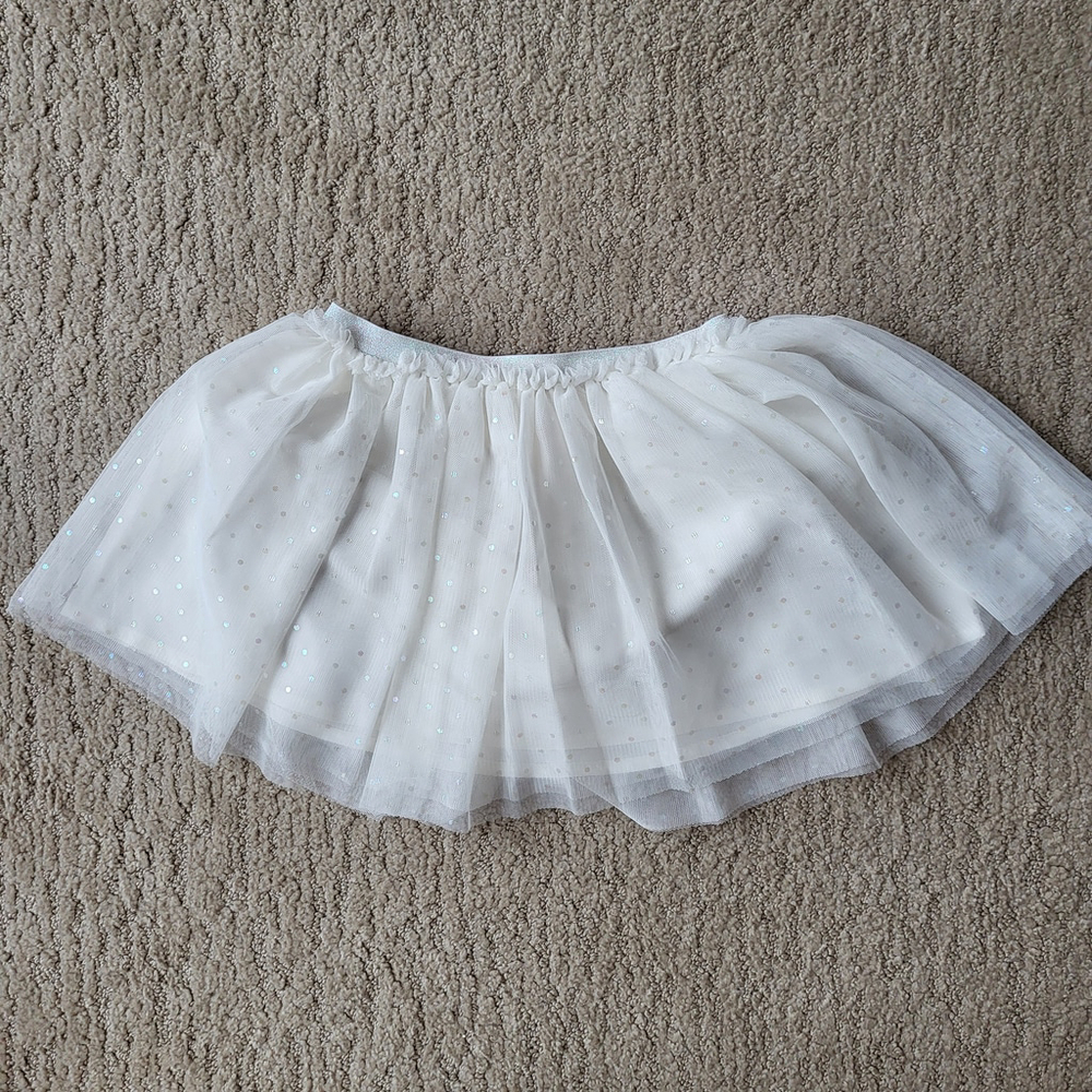 Toddler Girl’s Tulle Skirt – Cat & Jack – White – Size 3T – NWT - Picture 2 of 10